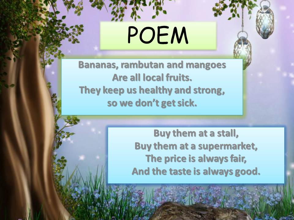 Read The Poem and Answer The Questions.