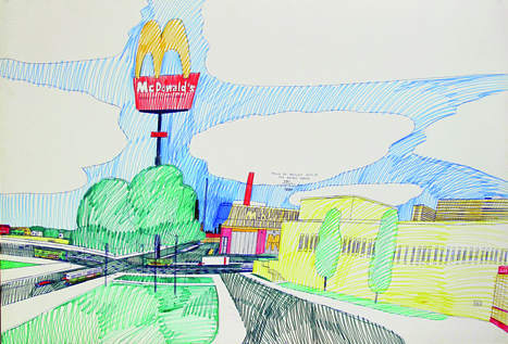 Wesley Willis drawing