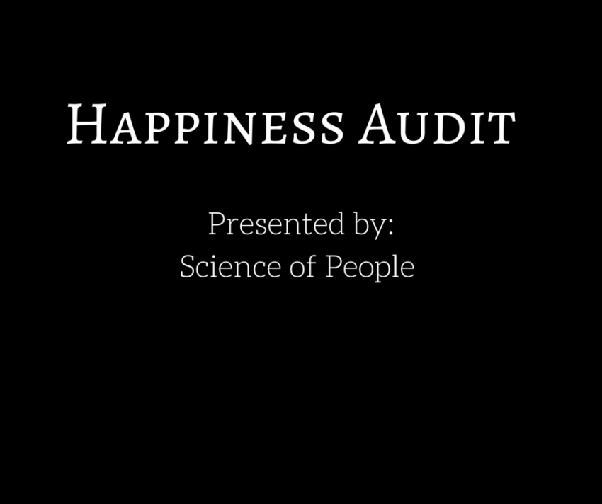 Happiness Audit