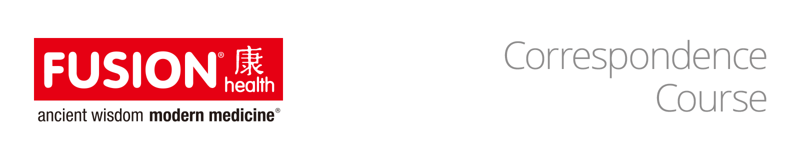 Fusion® Health Correspondence Course LEVEL 1