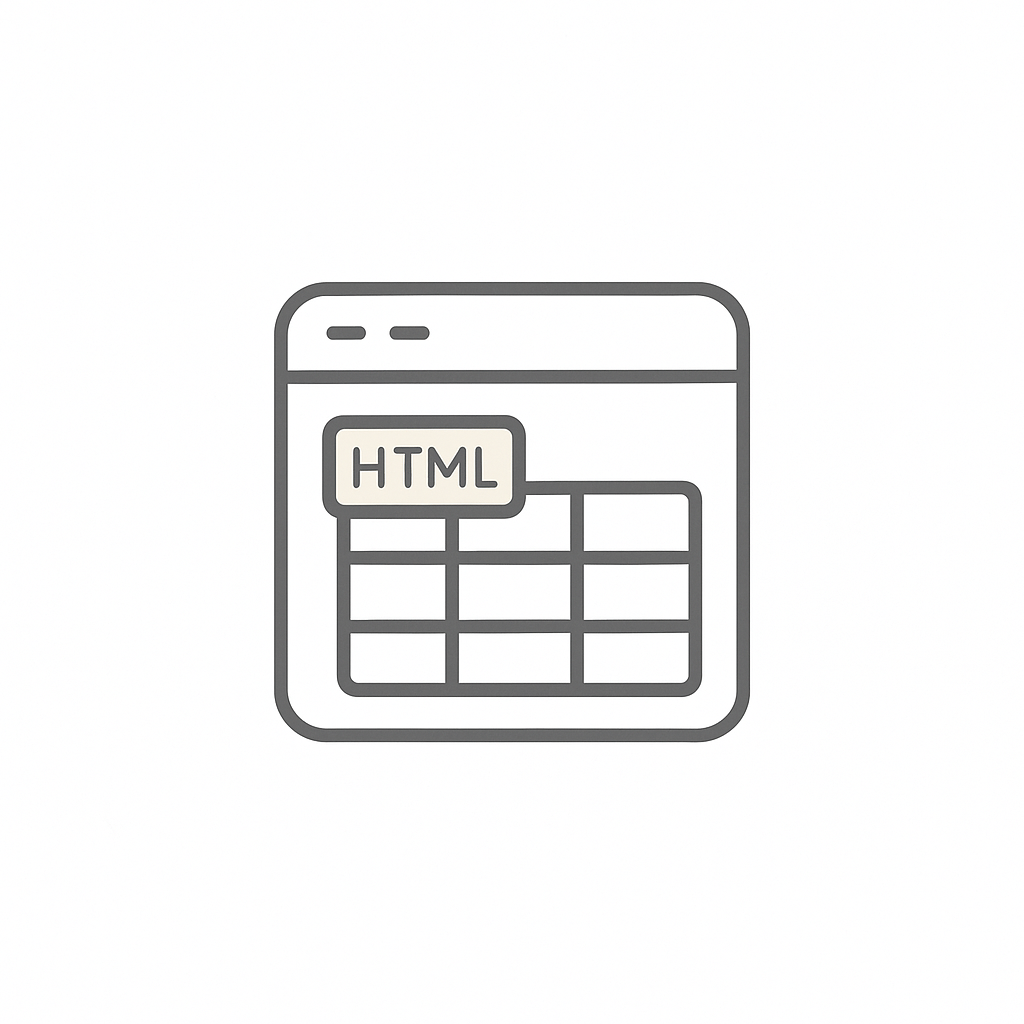 HTML Tables in Web Application Development - Quiz & Trivia
