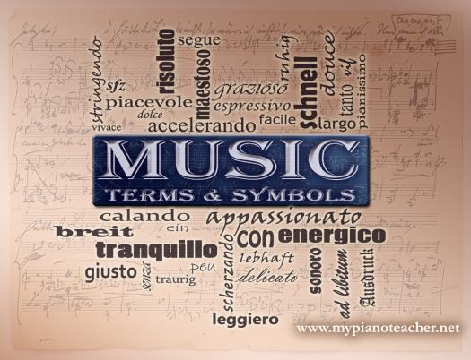 Music Terms Grade 1 - 2 (old syllabus)