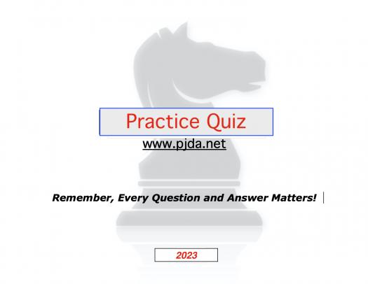 2023 Federal Laws and U.S. Constitution - 50 Q&As