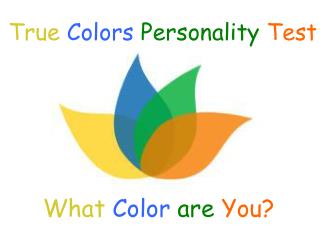 What are your True Colors?