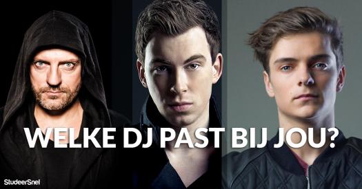 Welke DJ past bij jou? - Hardwell, Martin Garrix of Sven Vath?