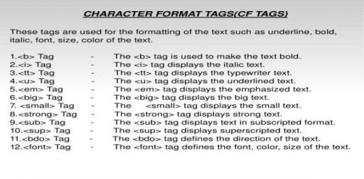 A Quiz On HTML Tags | Attempts: 540 - Trivia & Questions