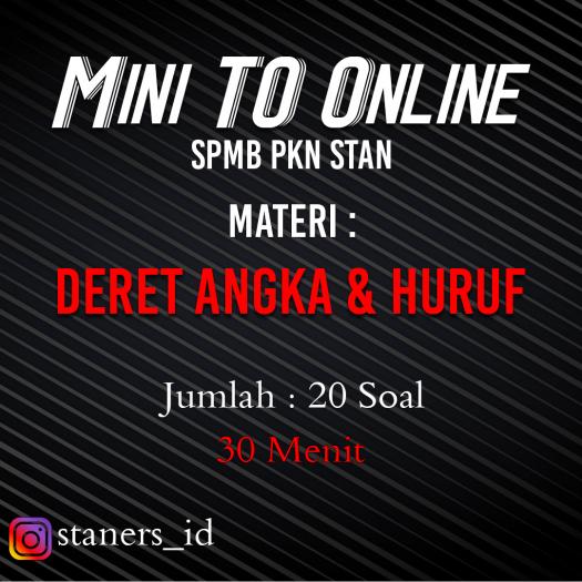 Deret Angka Huruf Proprofs Quiz