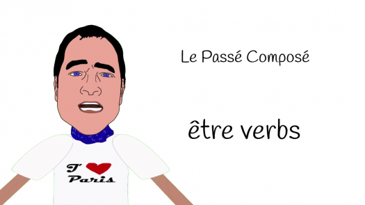 &Ecirc;tre verbs - regular and irregular