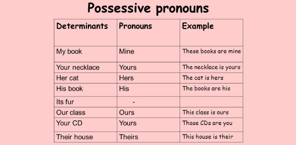 A Trivia Quiz About Possessive Pronouns Proprofs Quiz