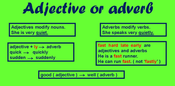 Enhance Your English With This Adjective Or Adverb Quiz