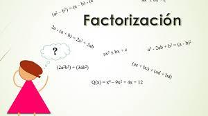 CONOCIMIENTO SOBRE FACTORIZACI&Oacute;N
