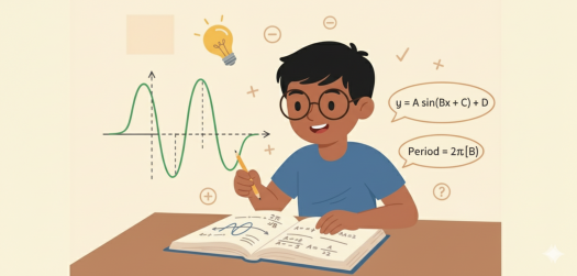 Creating Equations From Graphs (Sine Graph) - Quiz