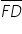 stack F D with bar on top