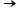 rightwards arrow