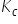 K subscript c