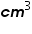 &laquo;math xmlns=&uml;https://www.w3.org/1998/Math/MathML&uml;&raquo;&laquo;mi mathvariant=&uml;bold-italic&uml;&raquo;c&laquo;/mi&raquo;&laquo;msup&raquo;&laquo;mi mathvariant=&uml;bold-italic&uml;&raquo;m&laquo;/mi&raquo;&laquo;mn&raquo;3&laquo;/mn&raquo;&laquo;/msup&raquo;&laquo;/math&raquo;
