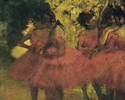 pink dancers