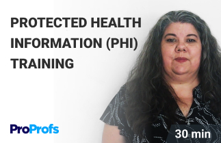 Protected Health Information (PHI) Training