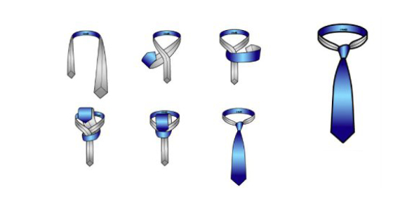 Although there are different ways of tying a tie knot. However, let's look at the easiest one. Although there are different ways of tying a tie knot. However, let's look at the easiest one.